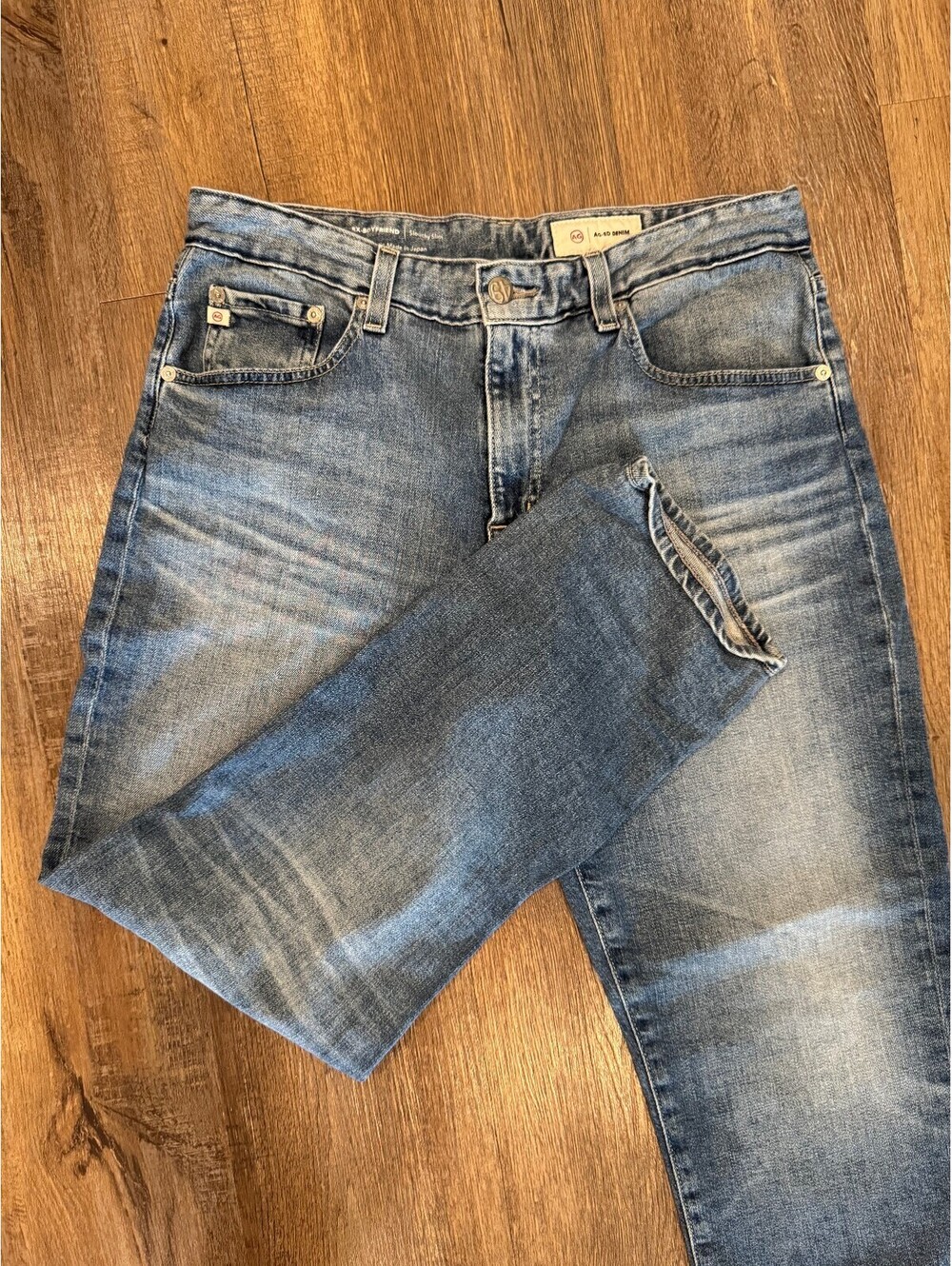 AG Adriano Goldschmied Women's Ex Boyfriend Slouchy Slim Denim Jeans Size 29